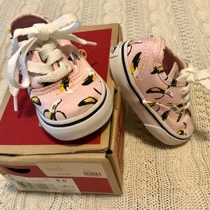 VANS Bananas Ballerina Toddler Sneaker